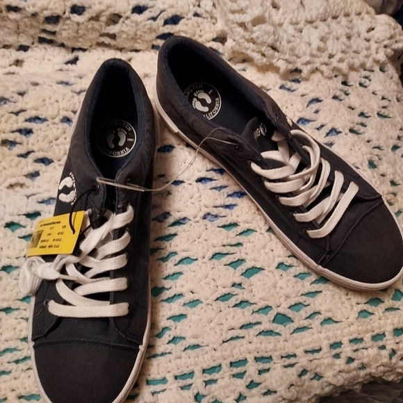 Hang Ten men 81/2 NWT HERMOSA navy shoes - Picture 5 of 10